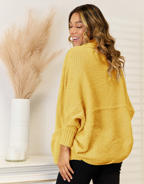 Load image into Gallery viewer, Angel Wings Open Front  Cardigan with Pockets
