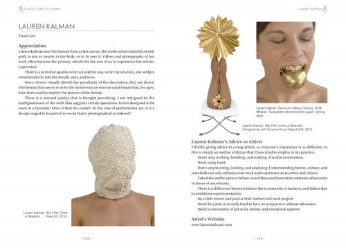 Load image into Gallery viewer, Studio Craft as Career by Schiffer Publishing

