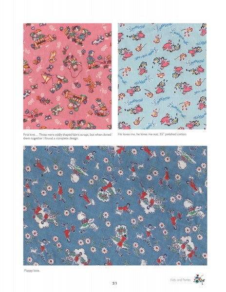 Load image into Gallery viewer, Vintage Children's Fabrics by Schiffer Publishing

