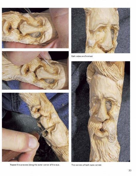 Load image into Gallery viewer, Tom Wolfe Carves Spirit Canes by Schiffer Publishing
