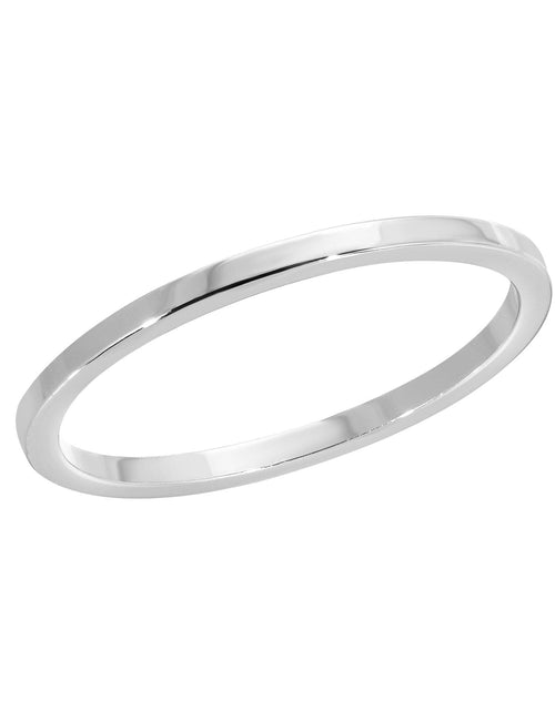 Load image into Gallery viewer, 1mm Flat Ring by eklexic jewelry
