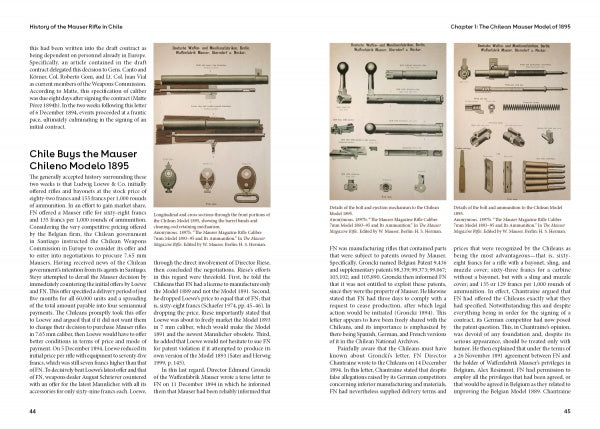 History of the Mauser Rifle in Chile by Schiffer Publishing