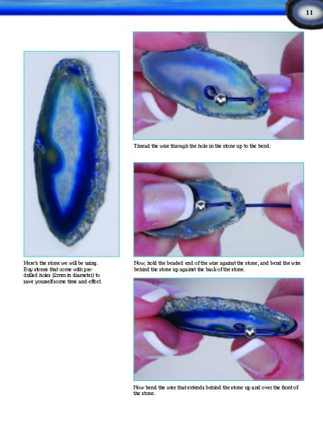 Load image into Gallery viewer, Beads &amp; Agate Jewelry To Create Yourself by Schiffer Publishing
