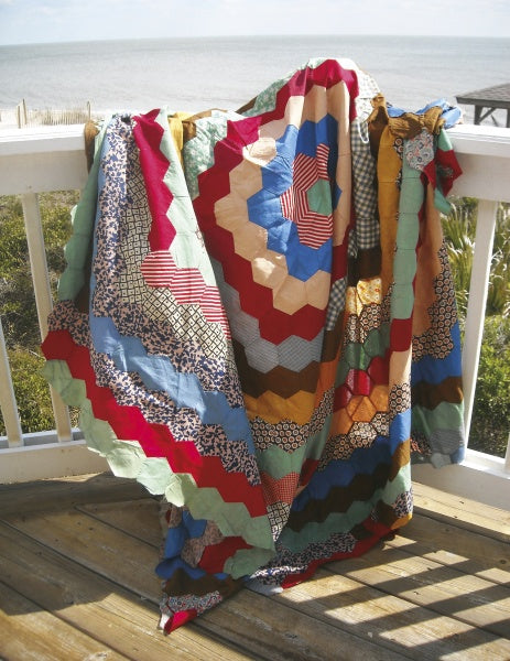Load image into Gallery viewer, Recycled Hexie Quilts by Schiffer Publishing
