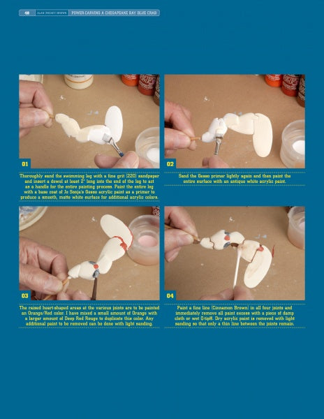 Load image into Gallery viewer, Power Carving a Chesapeake Bay Blue Crab by Schiffer Publishing
