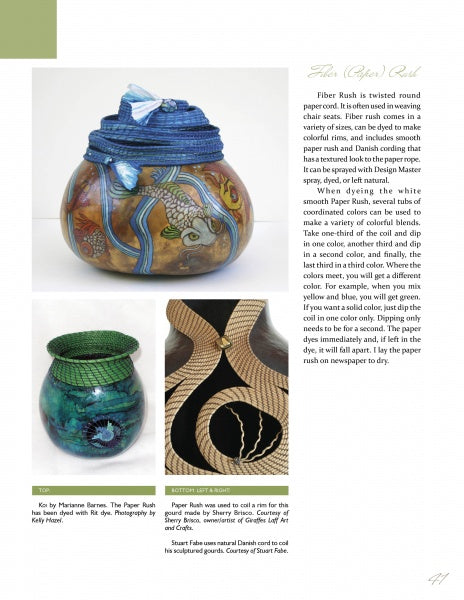 Load image into Gallery viewer, Creative Rims for Gourd Art by Schiffer Publishing
