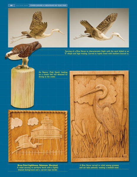 Load image into Gallery viewer, Power Carving a Chesapeake Bay Blue Crab by Schiffer Publishing
