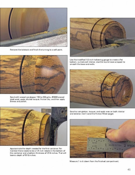 Load image into Gallery viewer, Turning Boxes with Friction-Fitted Lids by Schiffer Publishing
