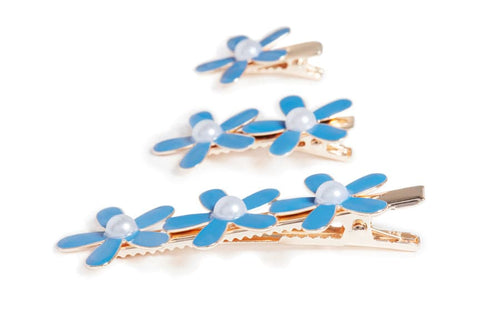 Load image into Gallery viewer, NuMe Flower Hair Clip Set by NuMe
