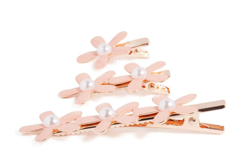 Load image into Gallery viewer, NuMe Flower Hair Clip Set by NuMe
