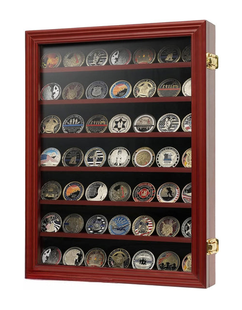 Load image into Gallery viewer, Wall Coin Display, Challenge coin wall display. by The Military Gift Store
