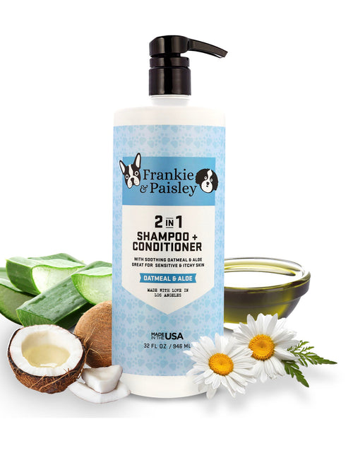 Load image into Gallery viewer, 2-in-1 Shampoo + Conditioner Oatmeal &amp; Aloe - 32oz by  Los Angeles Brands
