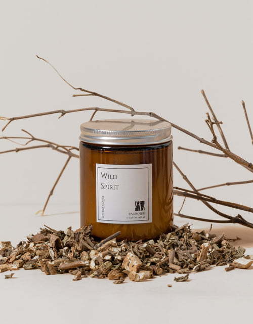 Load image into Gallery viewer, Wild Spirit Soy Wax Candle by PALMOIRE
