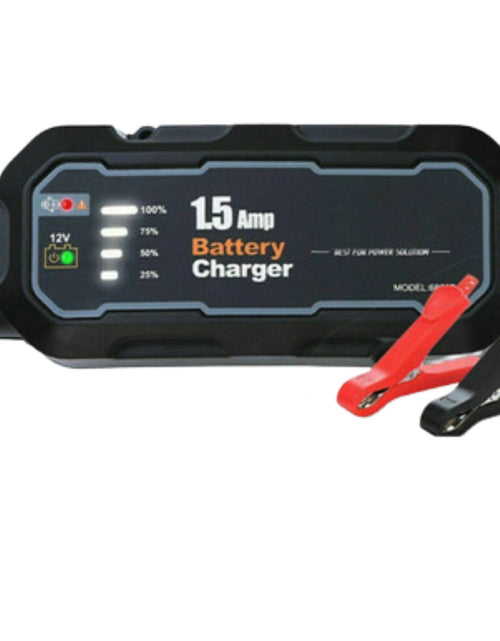 Load image into Gallery viewer, 1500mAh Automatic Smart Battery Charger 12V Portable Car Auto Trickle Maintainer
