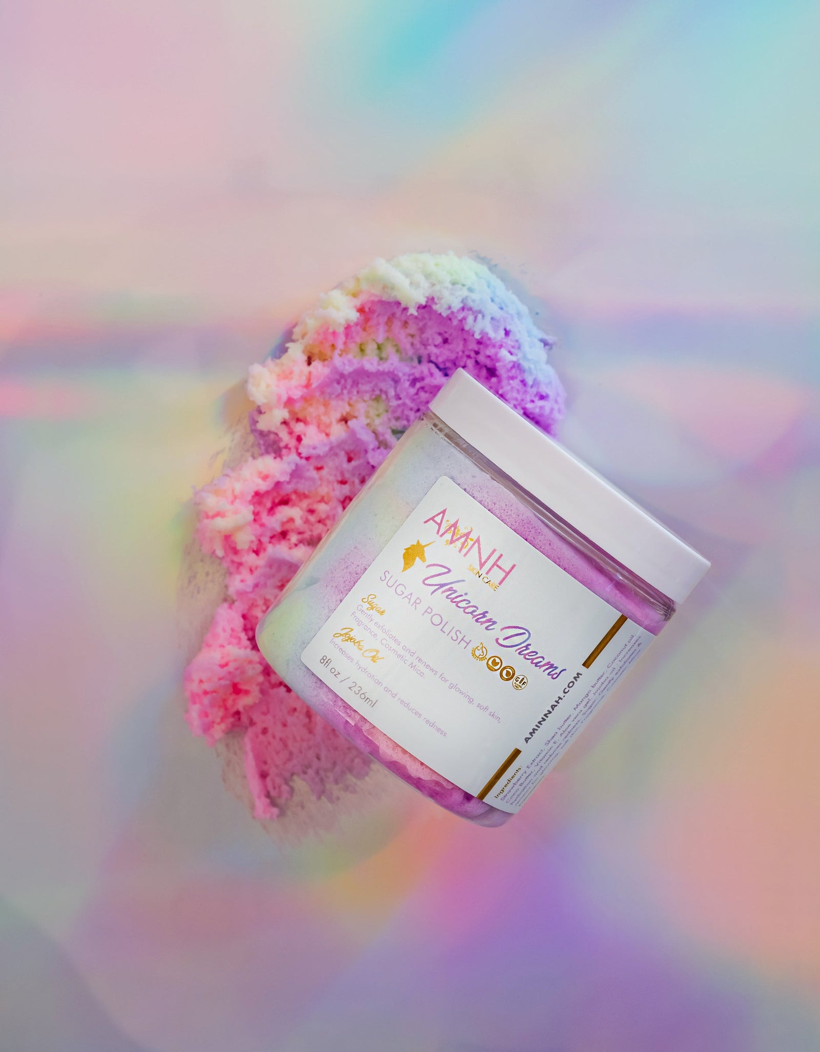 "Unicorn Dreams" Sugar Scrub by AMINNAH