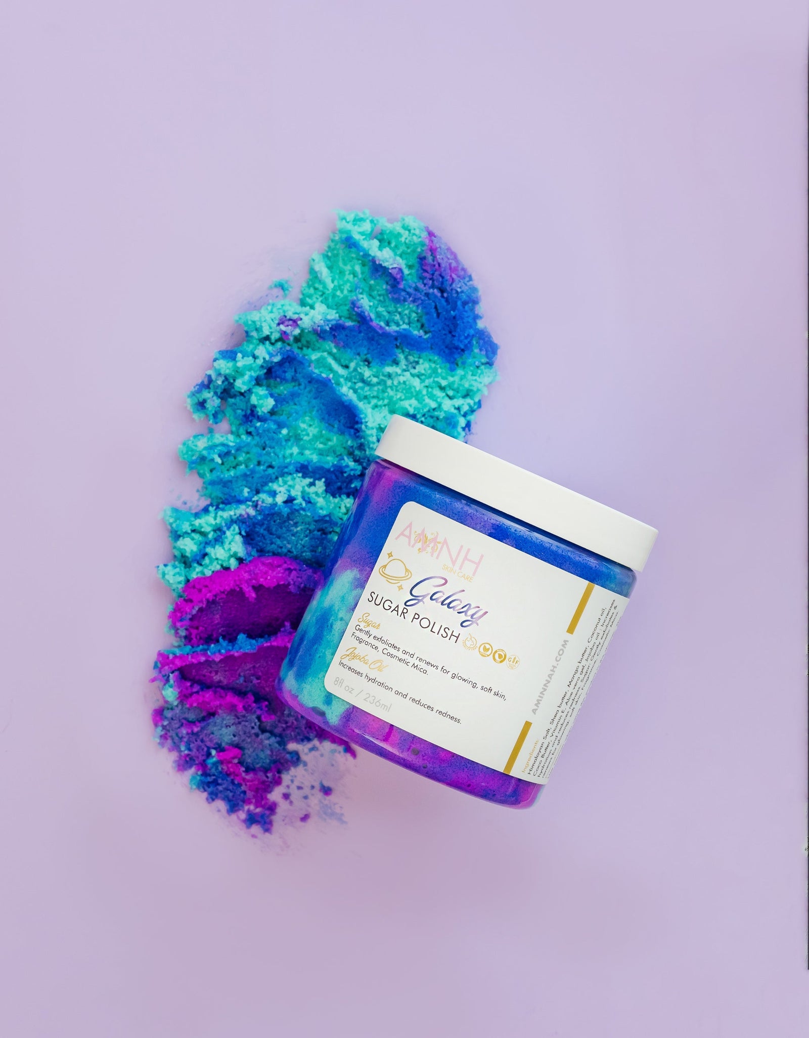 "Galaxy" Sugar Scrub by AMINNAH