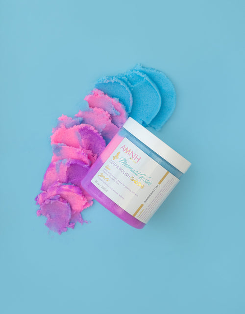 Load image into Gallery viewer, "Mermaid Kisses" Sugar Scrub by AMINNAH

