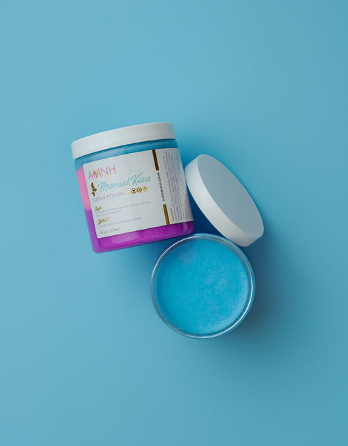 Load image into Gallery viewer, "Mermaid Kisses" Sugar Scrub by AMINNAH
