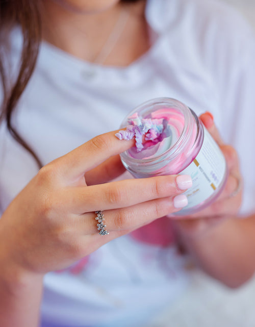 Load image into Gallery viewer, "Mermaid Kisses" Whipped Body Butter by AMINNAH
