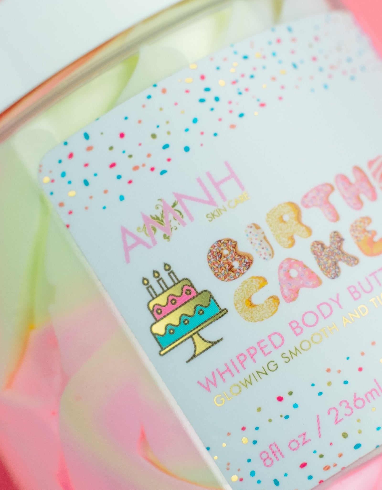 "Birthday Cake" Whipped Body Butter by AMINNAH