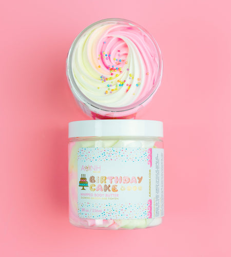 "Birthday Cake" Whipped Body Butter by AMINNAH