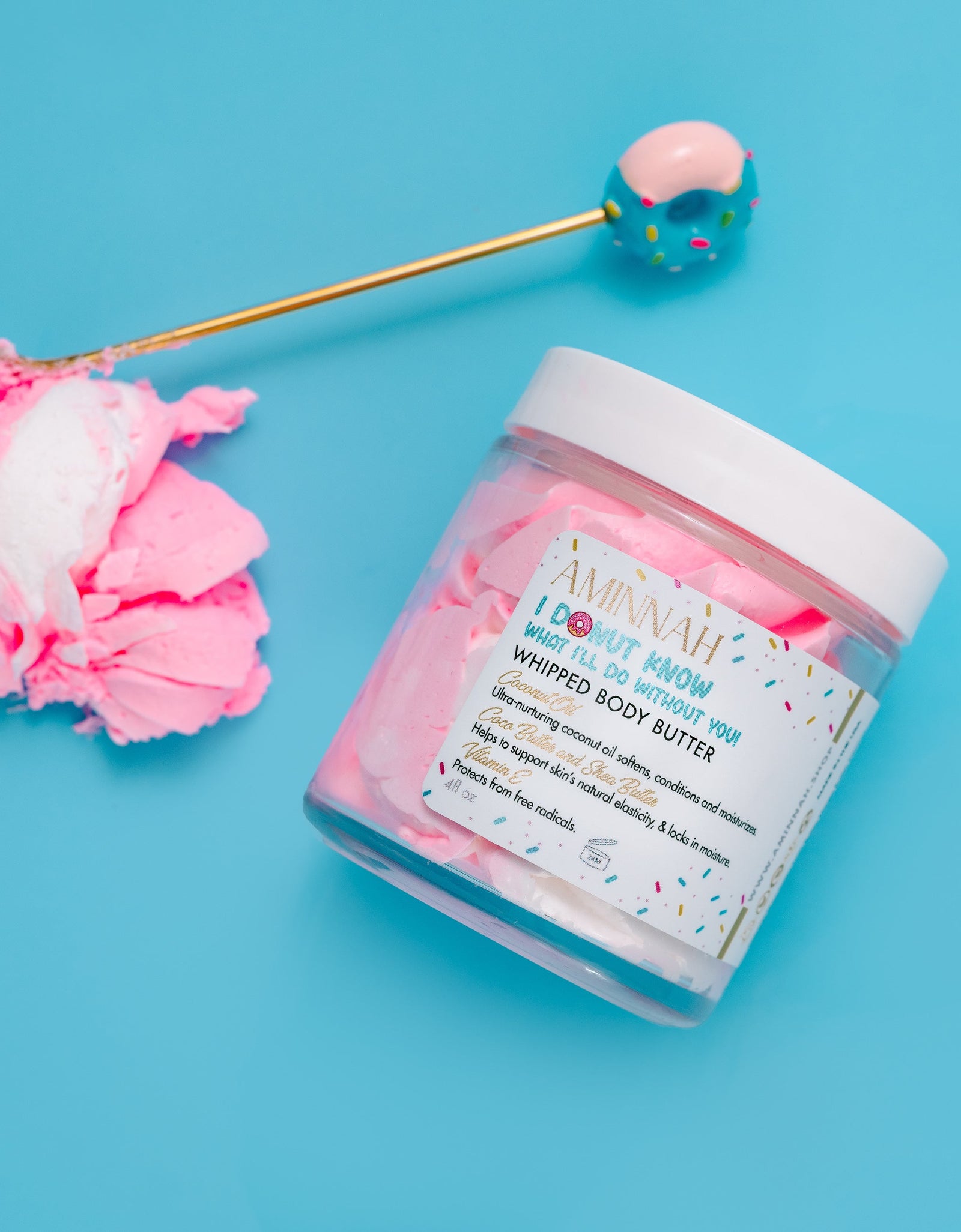''I Donut Know What I'll Do Without You!'' Whipped Body Butter by AMINNAH