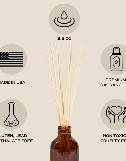 Load image into Gallery viewer, Salt and Sea Amber Reed Diffuser by Sweet Water Decor
