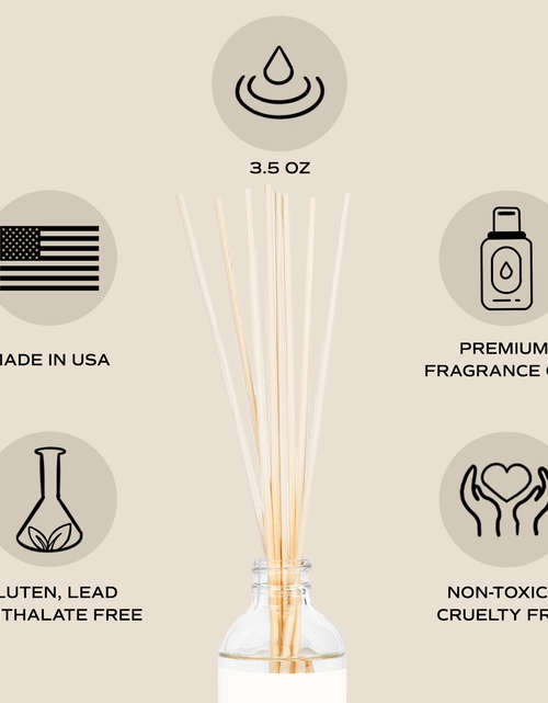 Load image into Gallery viewer, Salt and Sea Clear Reed Diffuser by Sweet Water Decor
