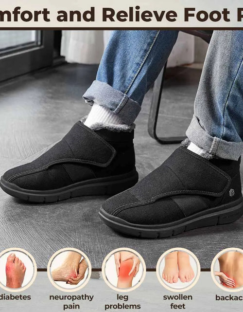 Load image into Gallery viewer, FitVille Women's EasyTop Diabetic Winter Boots V1 by FitVille
