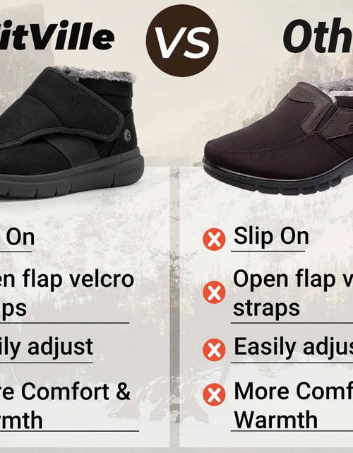 Load image into Gallery viewer, FitVille Women's EasyTop Diabetic Winter Boots V1 by FitVille
