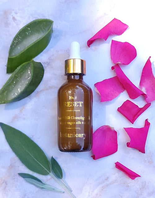 Load image into Gallery viewer, No. 1 RESET - Rose &amp; Silk Cleansing Milk by Botanicary Skincare
