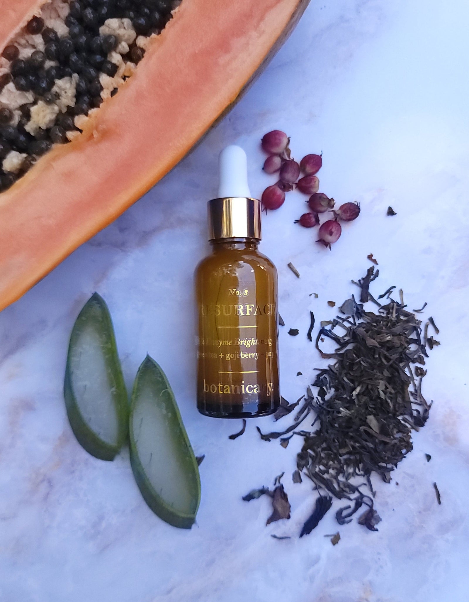 No. 3 RESURFACE - AHA & Enzyme Brightening Nectar by Botanicary Skincare