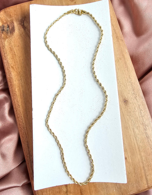 Load image into Gallery viewer, Luxe Gold Rope Chain - 18" by Spiffy &amp; Splendid
