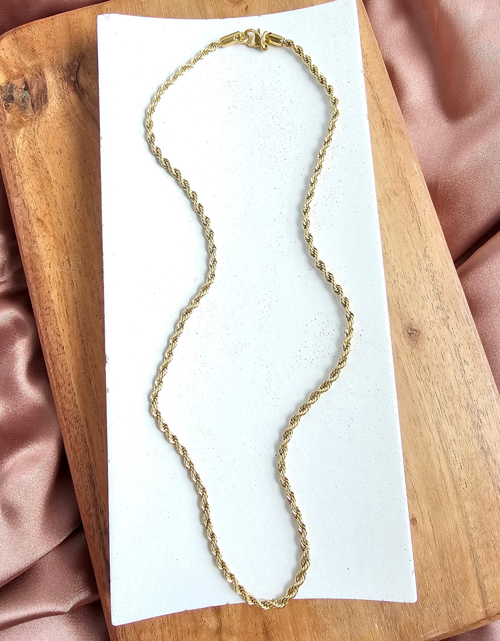 Luxe Gold Rope Chain - 20" by Spiffy & Splendid