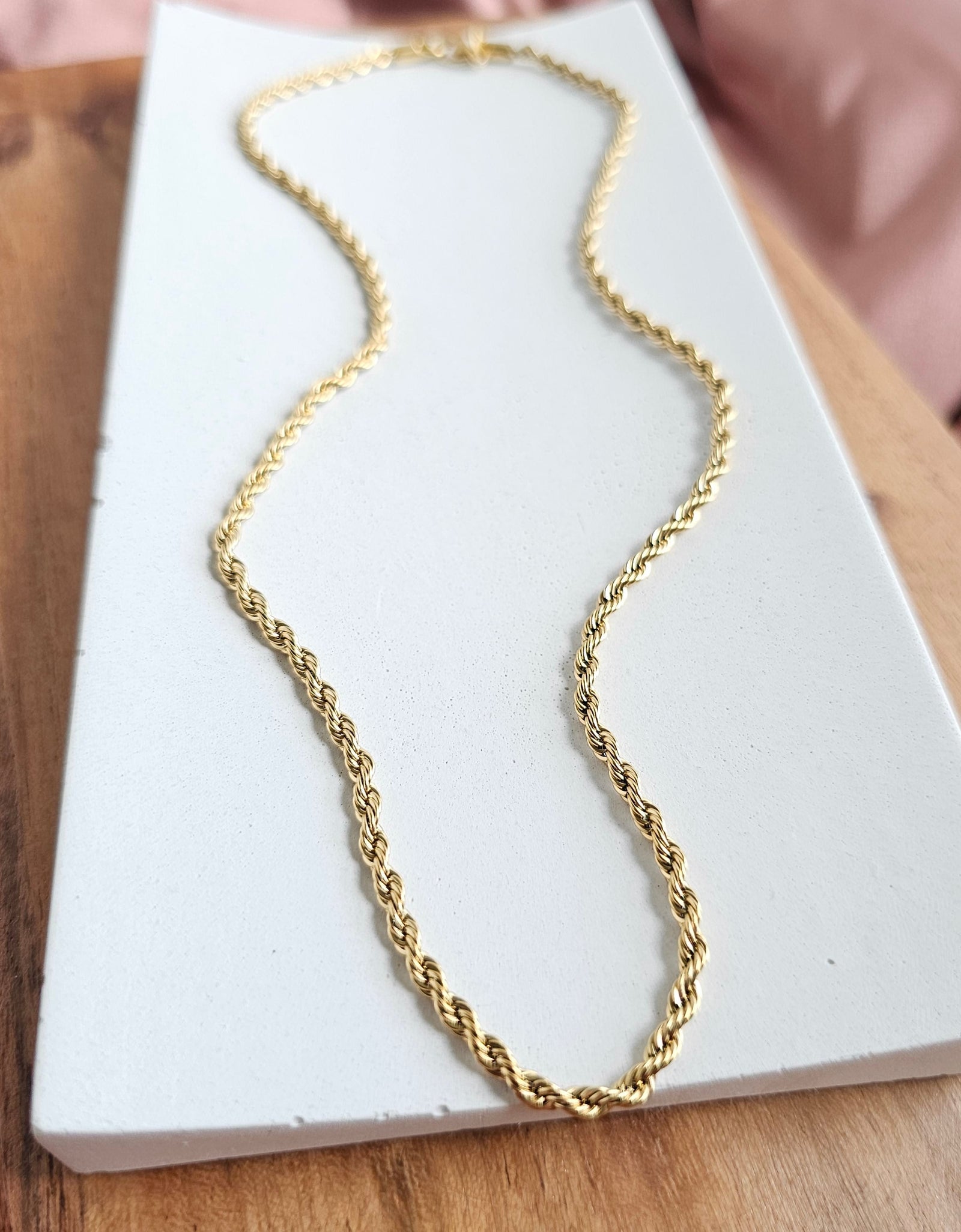 Luxe Gold Rope Chain - 18" by Spiffy & Splendid