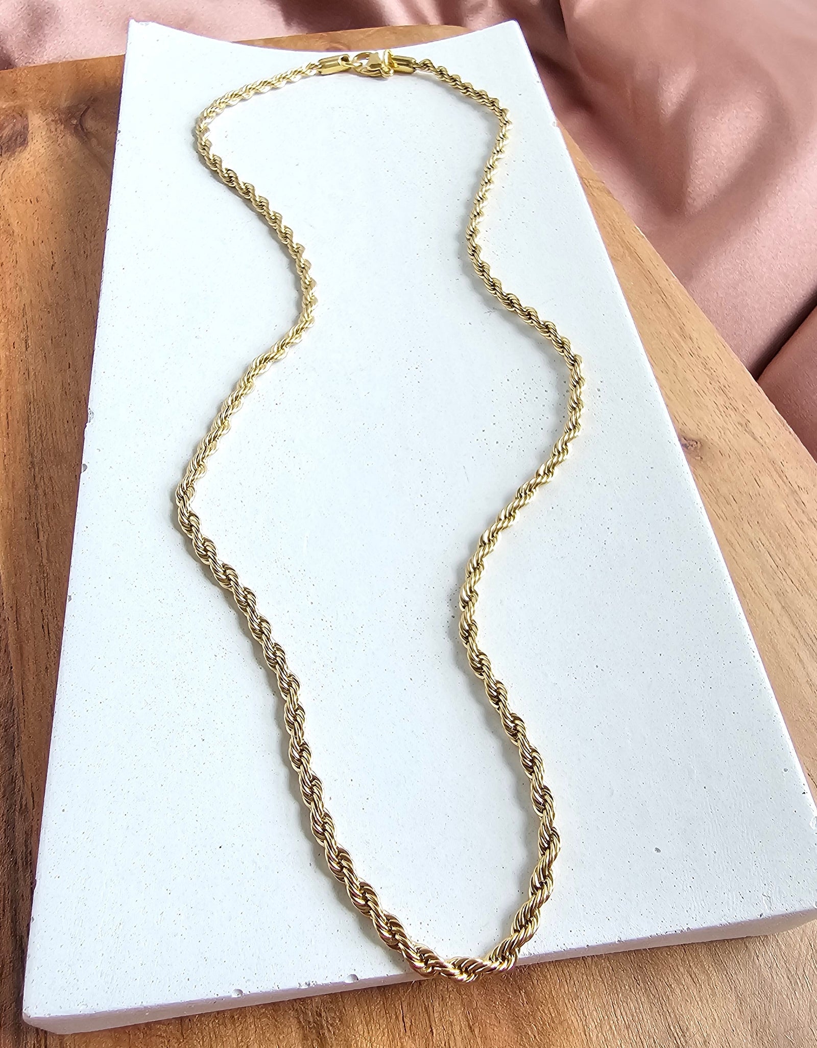 Luxe Gold Rope Chain - 20" by Spiffy & Splendid