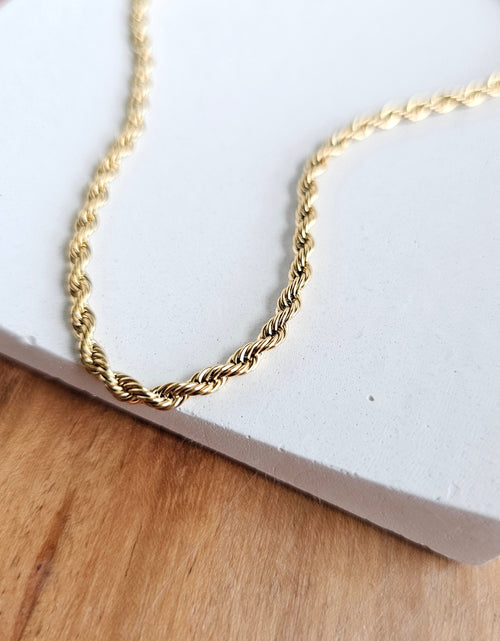 Load image into Gallery viewer, Luxe Gold Rope Chain - 20" by Spiffy &amp; Splendid

