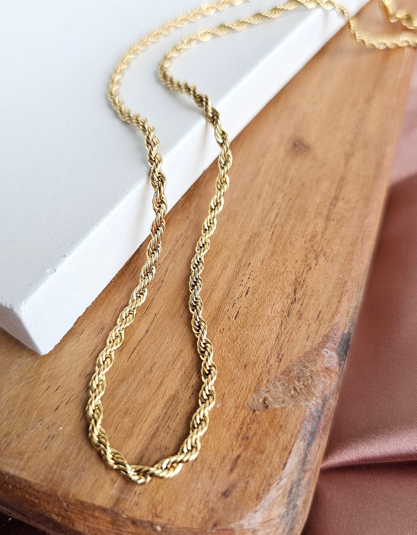 Luxe Gold Rope Chain - 20" by Spiffy & Splendid