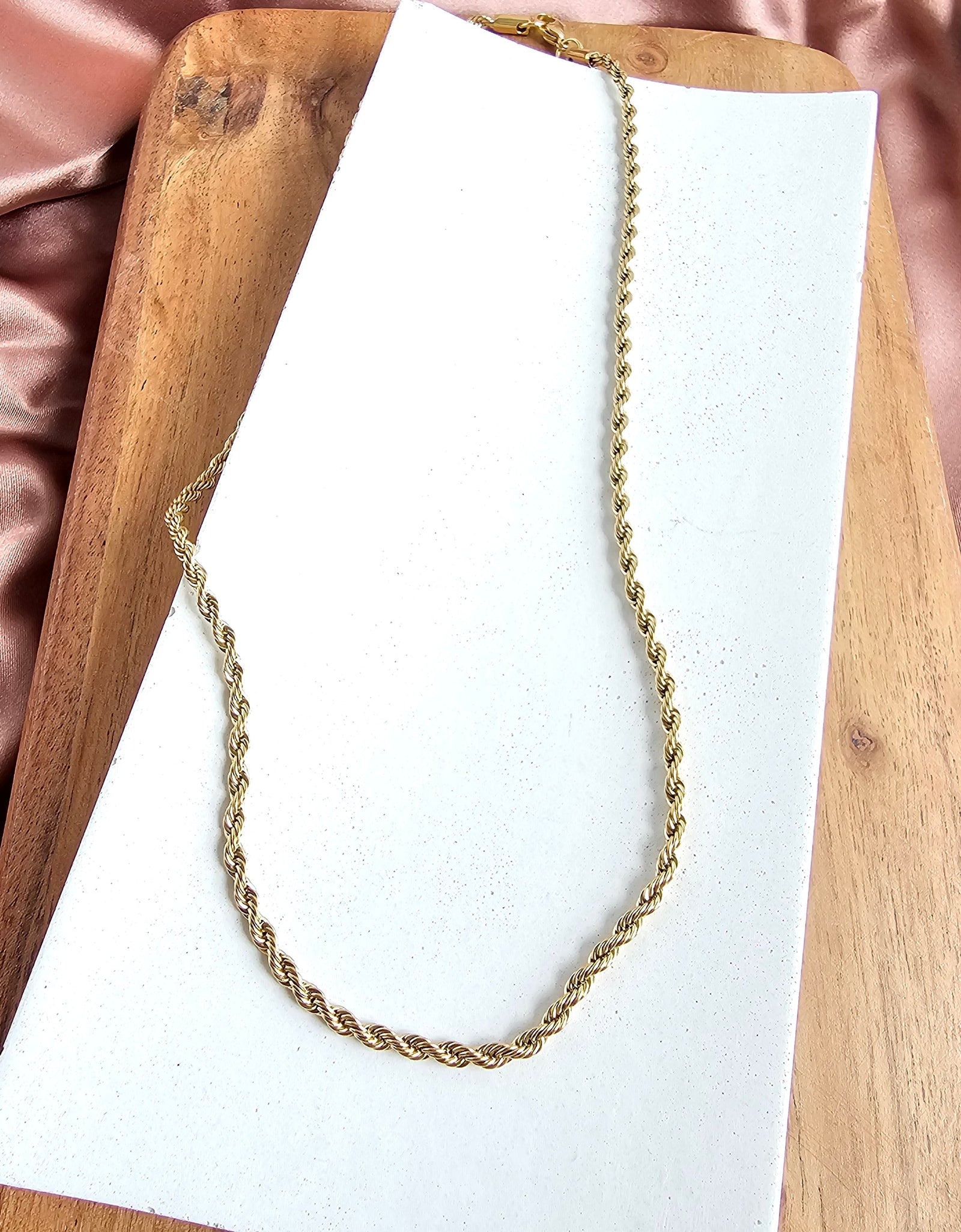 Luxe Gold Rope Chain - 18" by Spiffy & Splendid