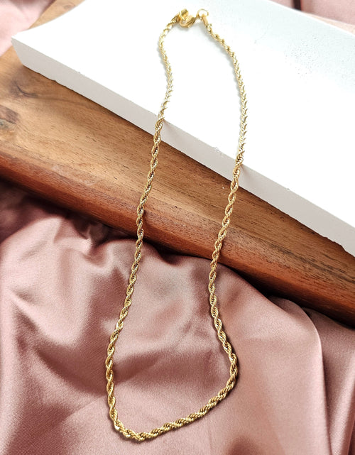 Load image into Gallery viewer, Luxe Gold Rope Chain - 20" by Spiffy &amp; Splendid
