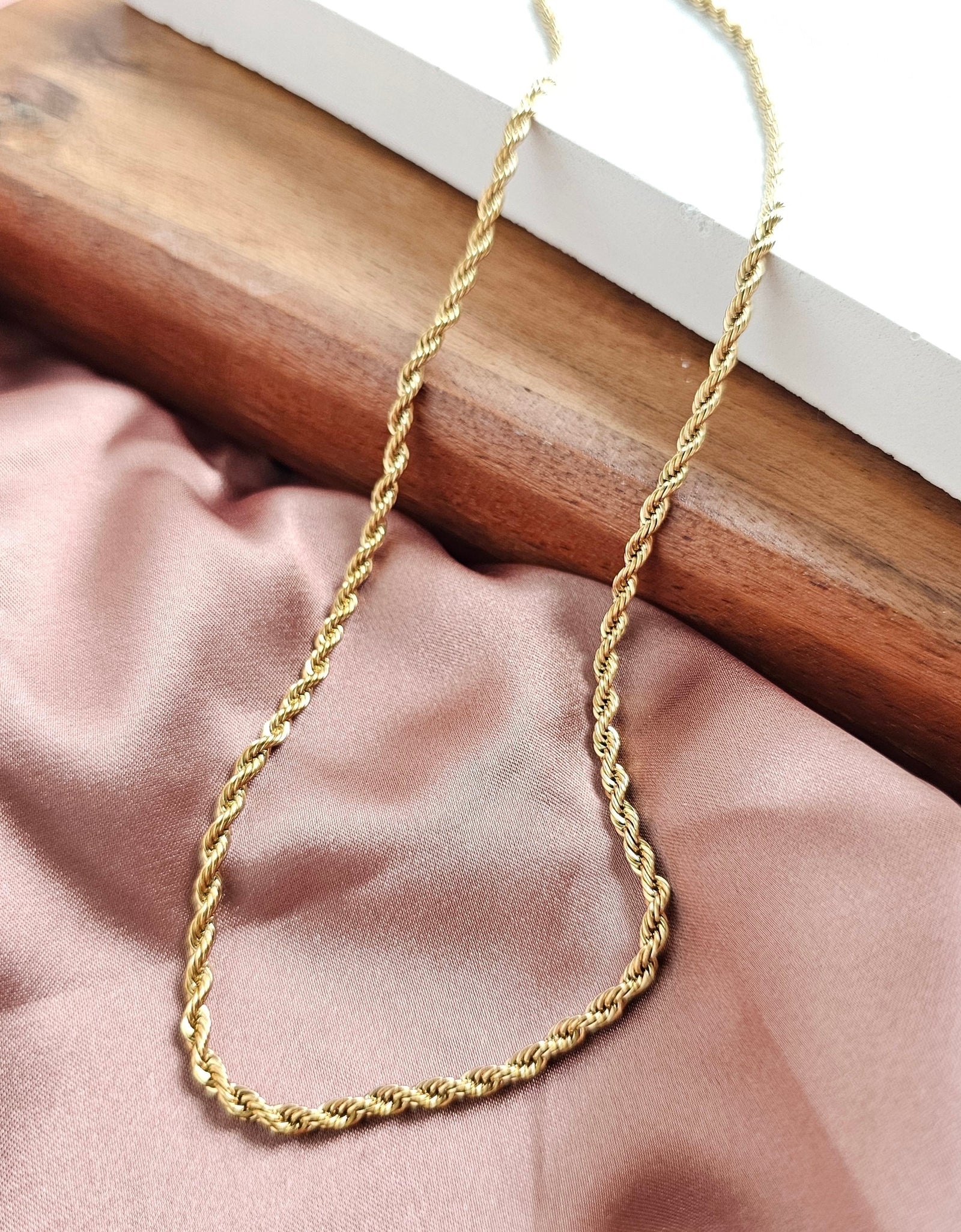 Luxe Gold Rope Chain - 18" by Spiffy & Splendid