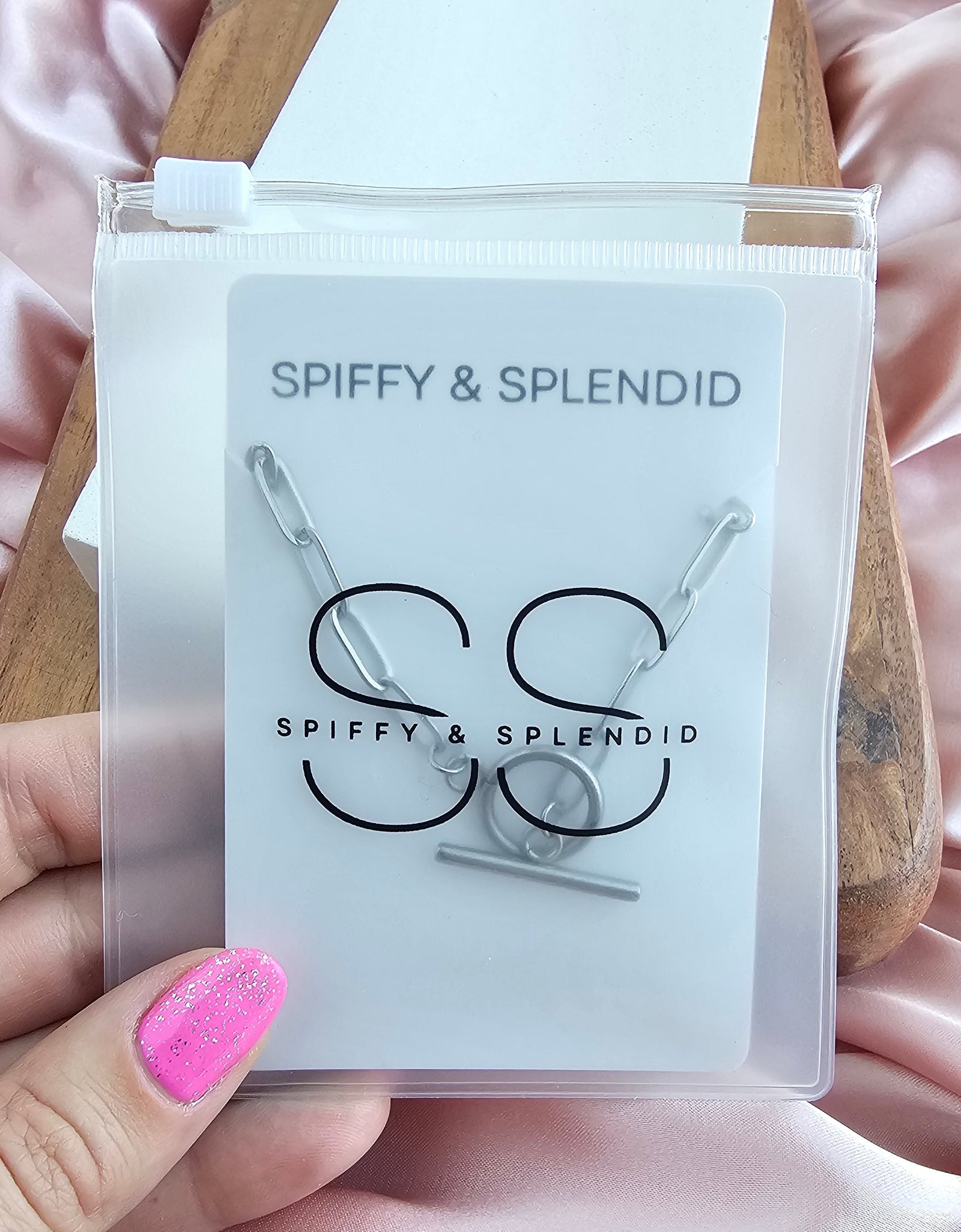 Luxe Silver Rope Chain - 18" by Spiffy & Splendid