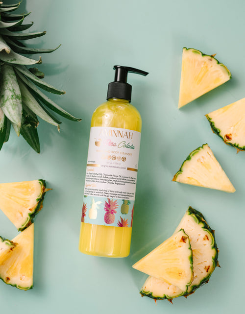 Load image into Gallery viewer, "Pina Colada" Hand &amp; Body Cleanser by AMINNAH

