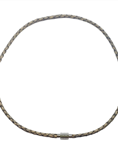 Load image into Gallery viewer, 3mm Bolo Leather Snap Off Chokers by Alexa Martha Designs
