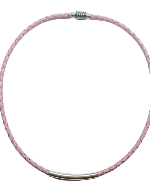 Load image into Gallery viewer, 3mm Bolo Leather Snap Off Chokers by Alexa Martha Designs
