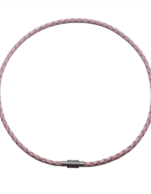 Load image into Gallery viewer, 3mm Bolo Leather Snap Off Chokers by Alexa Martha Designs
