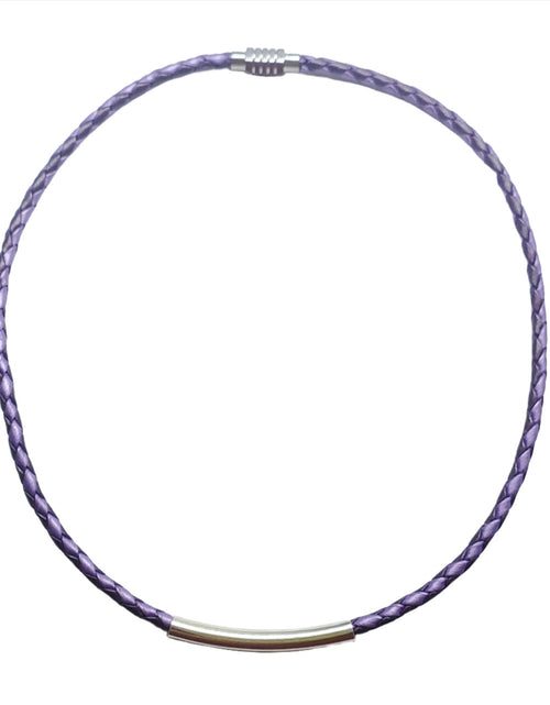 Load image into Gallery viewer, 3mm Bolo Leather Snap Off Chokers by Alexa Martha Designs

