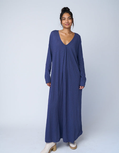 Load image into Gallery viewer, Be Clever Duo Dress - Inky Blue by And For Good

