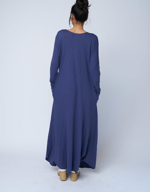 Load image into Gallery viewer, Be Clever Duo Dress - Inky Blue by And For Good
