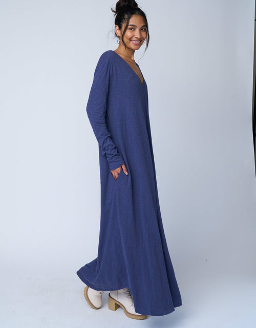 Load image into Gallery viewer, Be Clever Duo Dress - Inky Blue by And For Good
